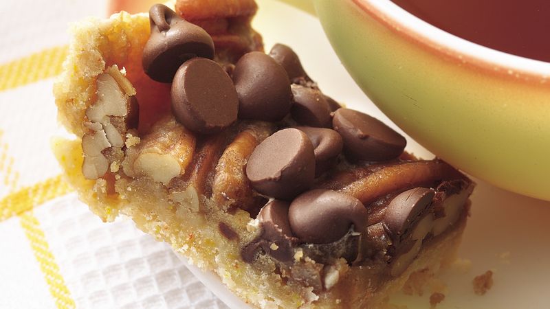 Chocolate Chip-Pecan Bars