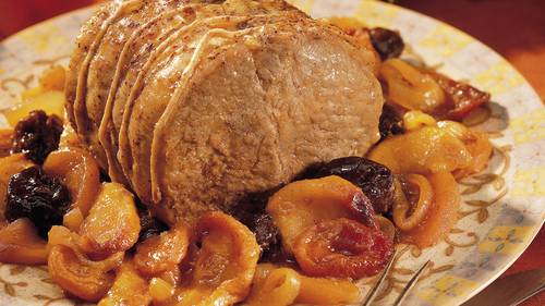 Slow-Cooker Roast Pork with Fruit image