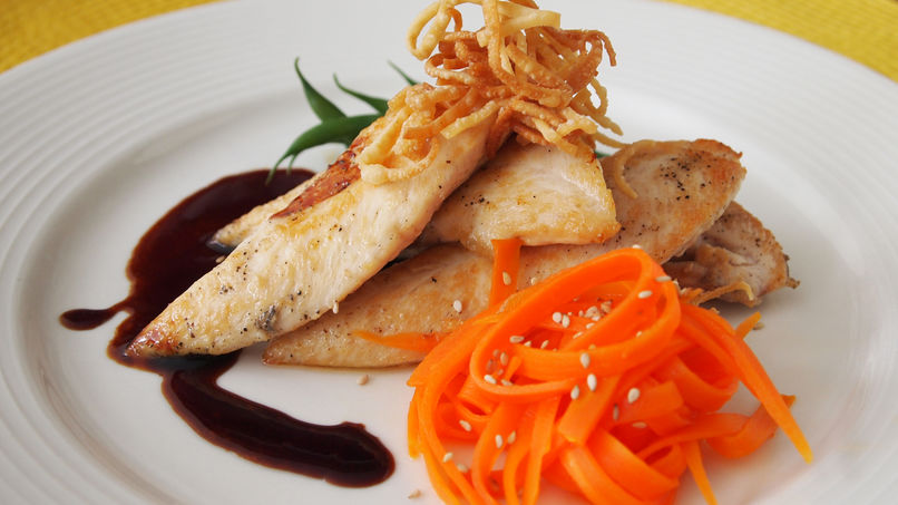 Pechugas de Pollo al Hoisin y Miel