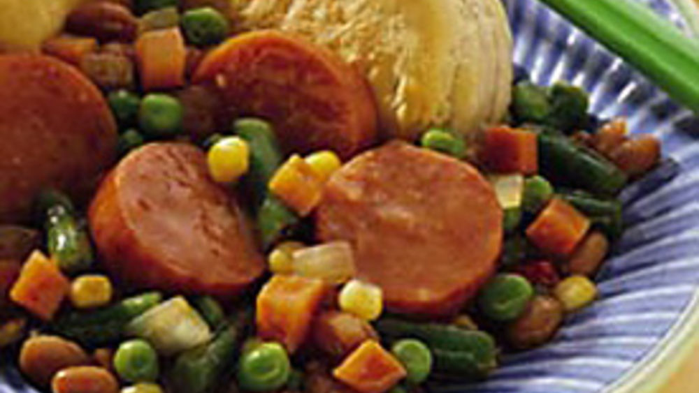 Kielbasa Baked Stew recipe from