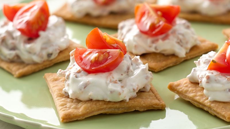 Easy Bacon-Tomato Appetizers Recipe - Pillsbury.com