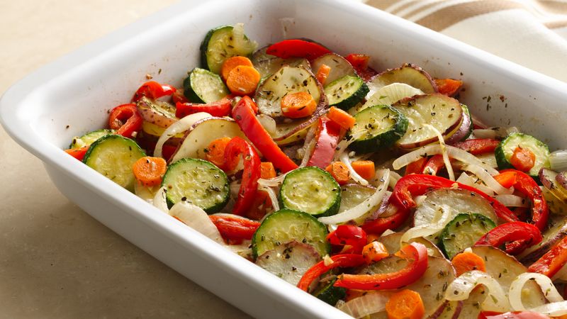 Mixed Vegetable Bake Recipe Bettycrocker Com