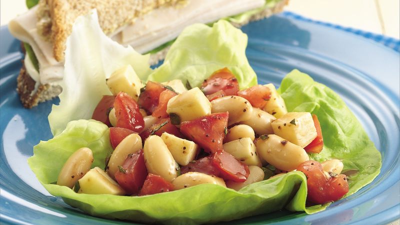 White Bean, Herb and Tomato Salad
