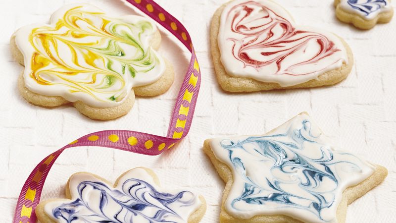 Biscuits au sucre roulés à base de mélange à gâteau