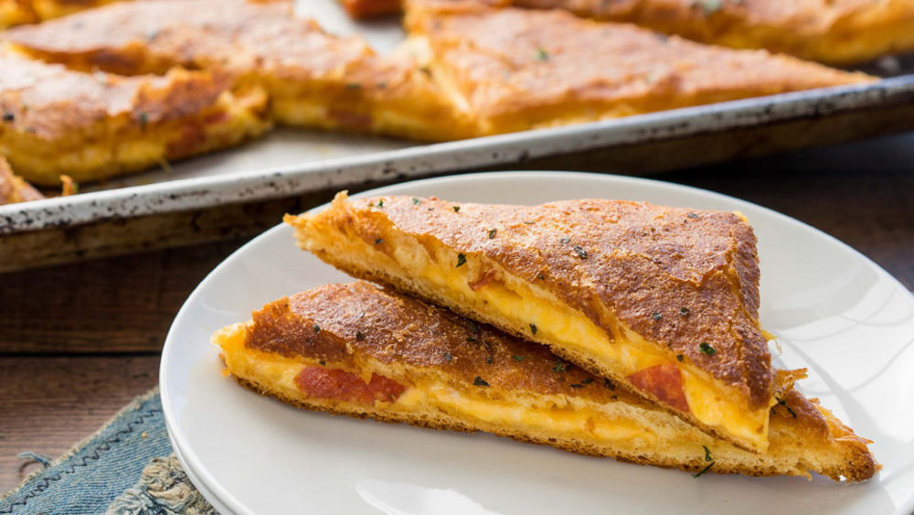 Grilled Cheese Pizza Recipe