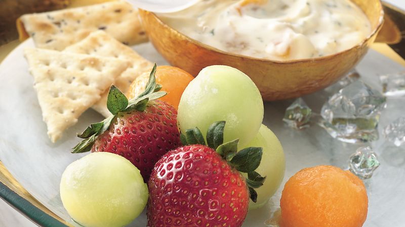 Fresh Fruit with Ginger Dip