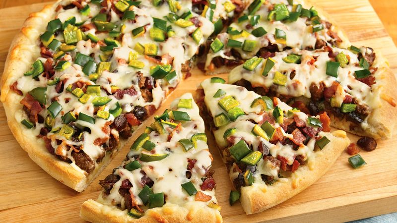 Orange Marmalade-Chorizo Pizza