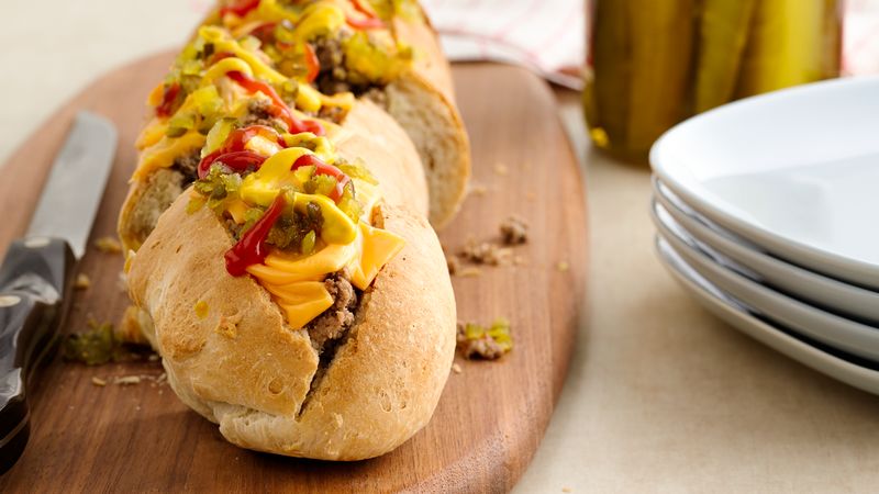 Stuffed Cheeseburger Loaf 