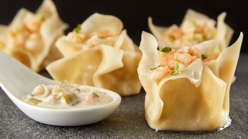 Thai Shrimp Wontons