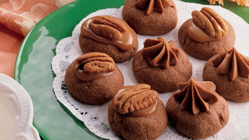 Filled Chocolate Thumbprints