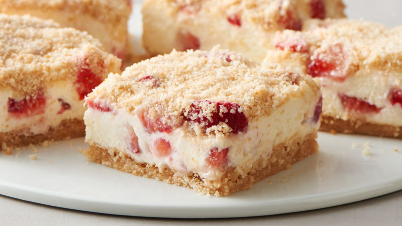 Strawberry Shortcake Cookie Bars