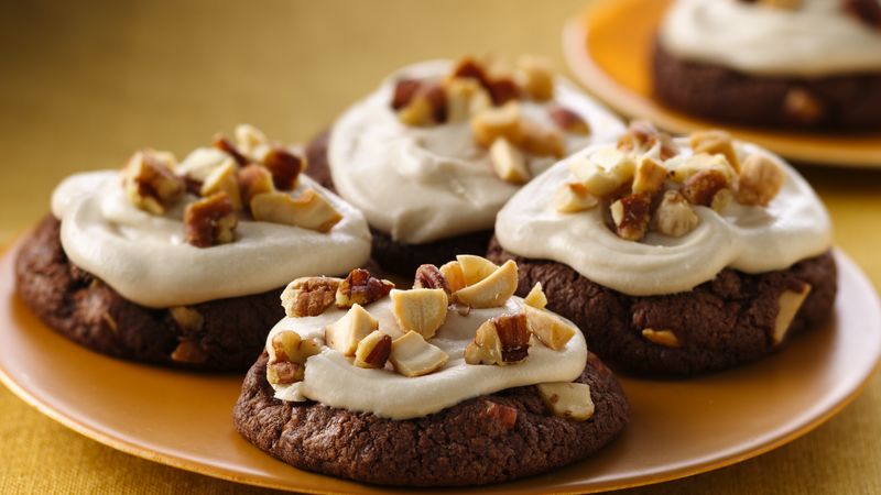 Nutty Chocolate-Irish Cream Cookies Recipe - Pillsbury.com