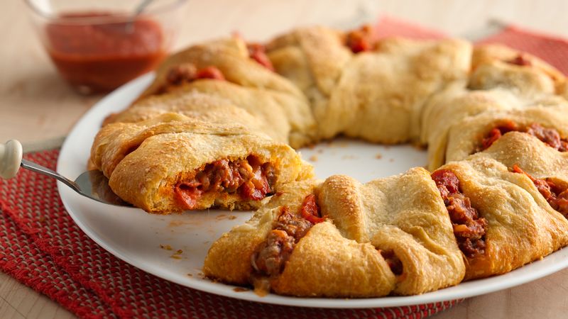 How to make crescent roll pizza