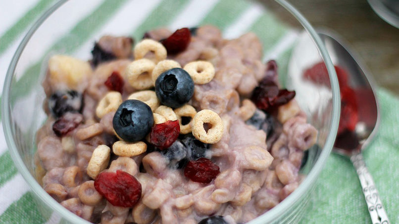 Compota de Banana y Blueberries