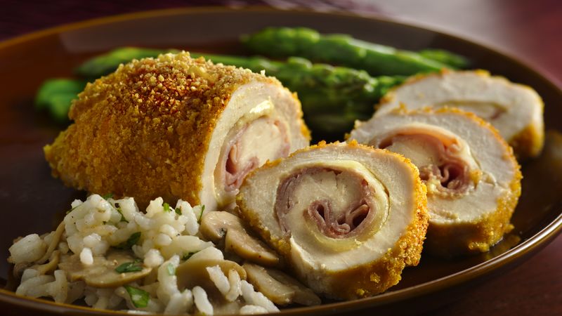 Oven Chicken Cordon Bleu Recipe Bettycrocker Com