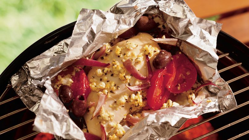 Mediterranean Chicken Packets