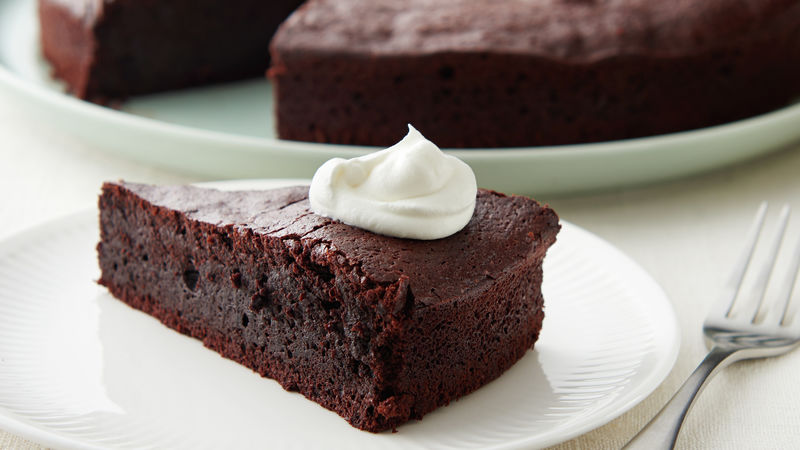 Flourless Chocolate Cake Recipe Bettycrocker Com