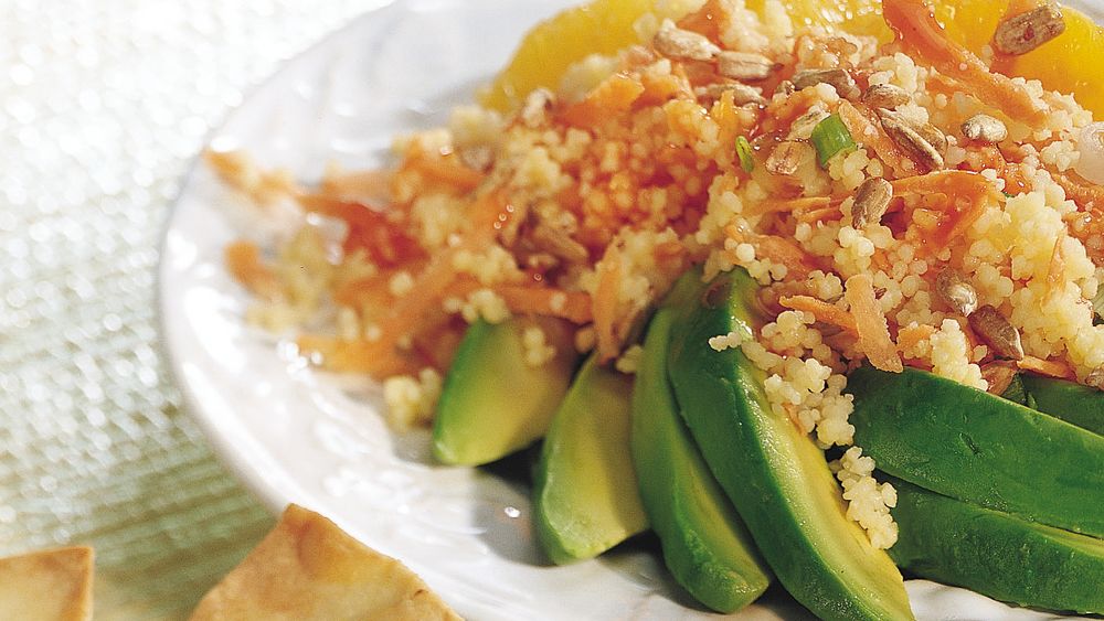 CouscousStuffed Avocados recipe from
