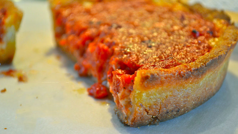 Gluten-free Deep Dish Chicago Style Pizza Recipe - Bettycrockercom