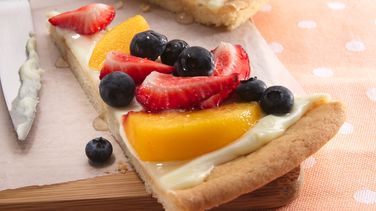 Fanciful Fruit Pizza