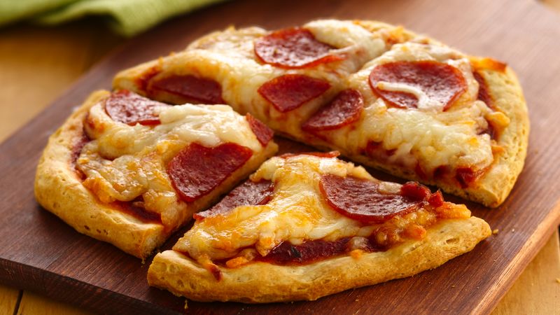 Grands Mini Pizzas Recipe Pillsbury Com