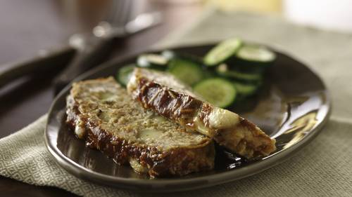 Cheesy Stuffed Meatloaf image