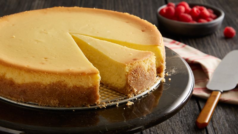 Lemon Curd Cheesecake Recipe Bettycrocker Com