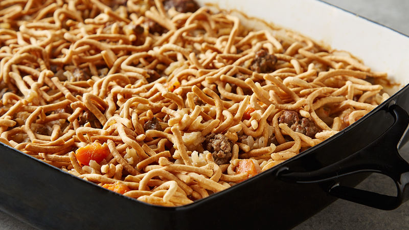 Hamburger Rice Casserole Recipe