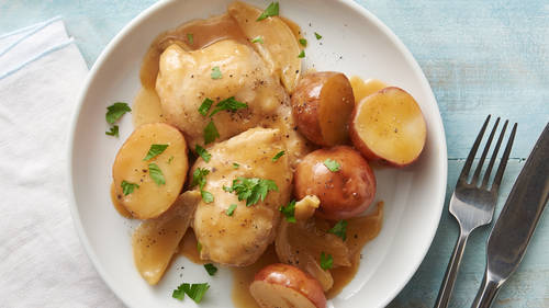 Slow-Cooker Honey Garlic Chicken-image