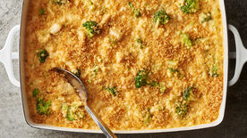 Chicken and Riced Cauliflower Casserole