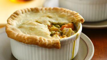 Turkey-Sweet Potato Pot Pies