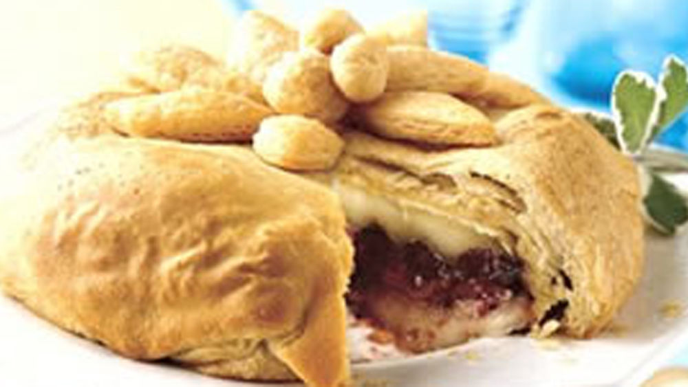 CrescentWrapped Cranberry and Brie recipe from