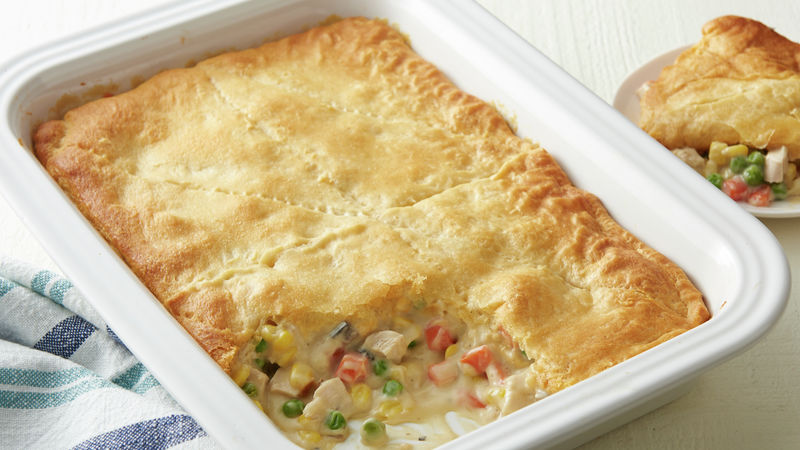 Bisquick Chicken Pot Pie Casserole