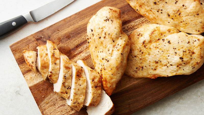 Air Fryer Basic Chicken Breasts Recipe Tablespoon Com