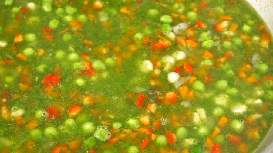 Receta de Aguadito de Mariscos Peruano