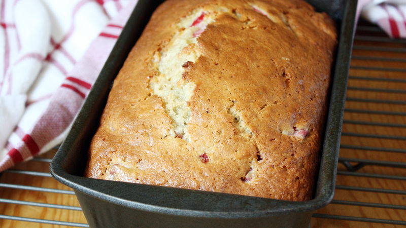 Strawberry-Brown Butter Banana Bread
