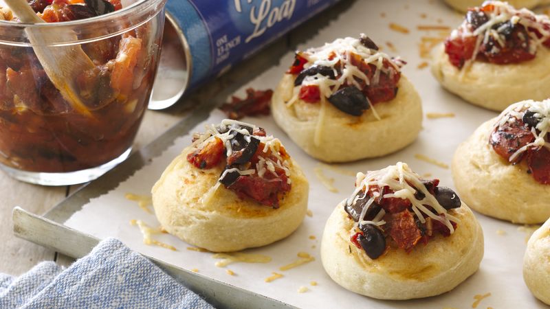 Fire Roasted Tomato Bruschetta Bites 
