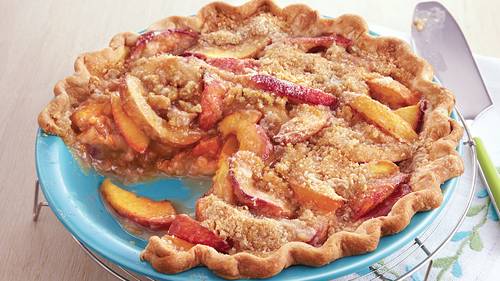 Vanilla Nectarine Pie image