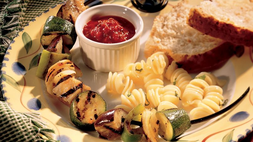 Skewered Ratatouille