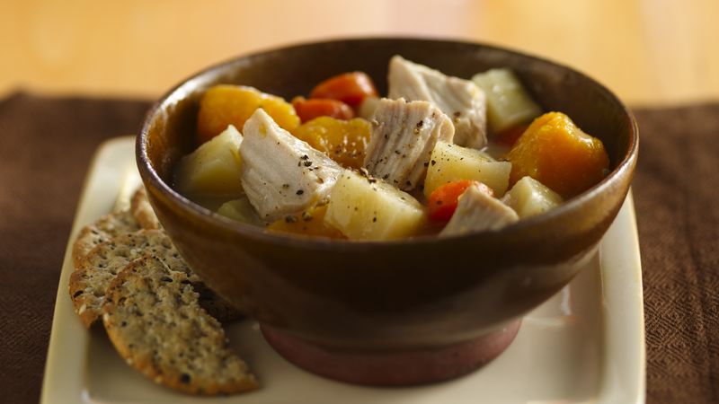 Slow-Cooker Hearty Pork Stew