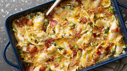 Chicken-Bacon-Ranch Stuffed Shells-image