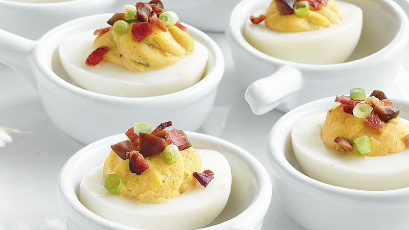 Smoky Deviled Eggs