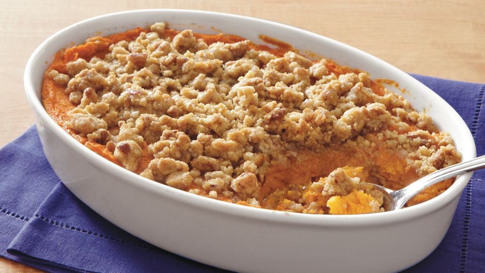 Praline-Topped Sweet Potatoes