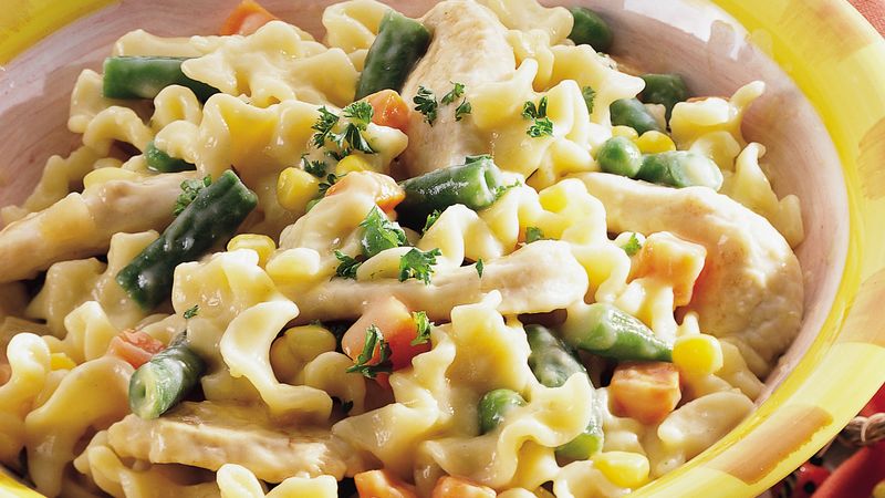 Skillet Chicken with Noodles