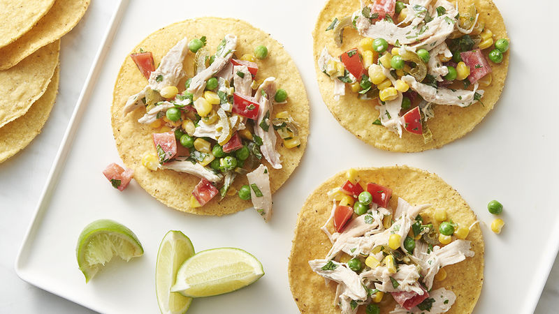 chicken tostada recipe with mayo