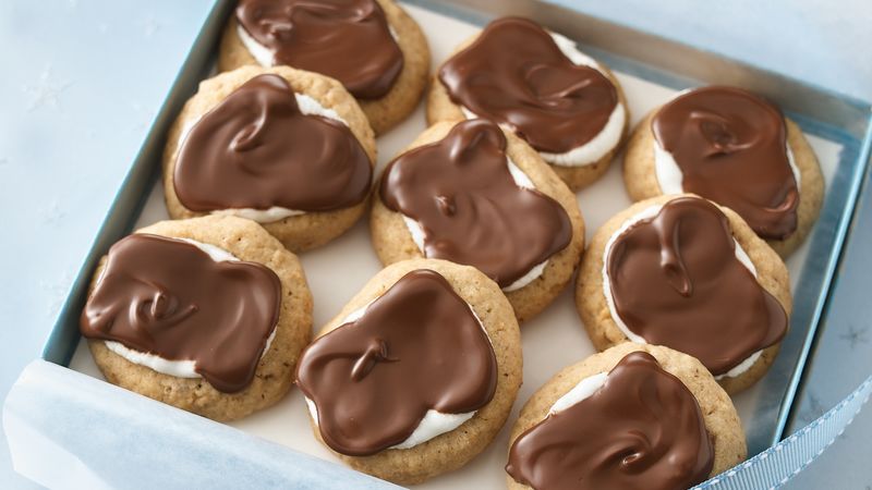 S’mores Thumbprint Cookies