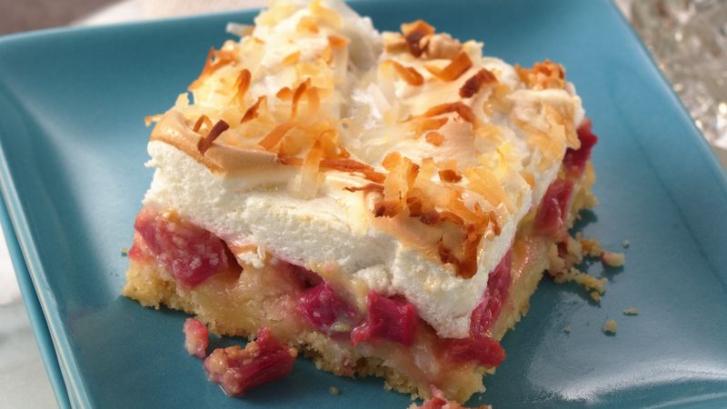 Rhubarb Meringue Dessert - 