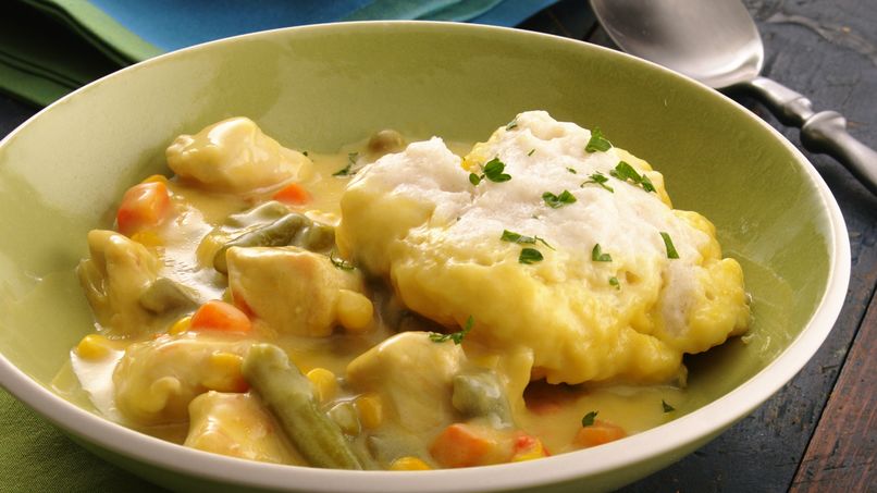 Estofado de Pollo con Mostaza y Pan