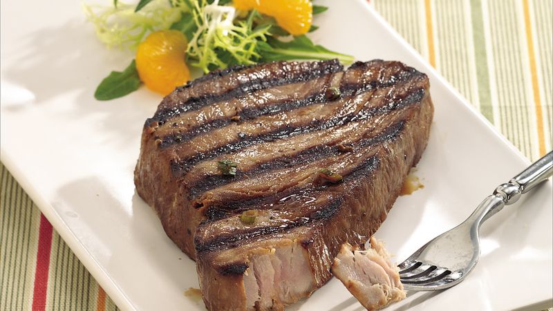 Grilled Asian Tuna Steaks Recipe Bettycrocker Com