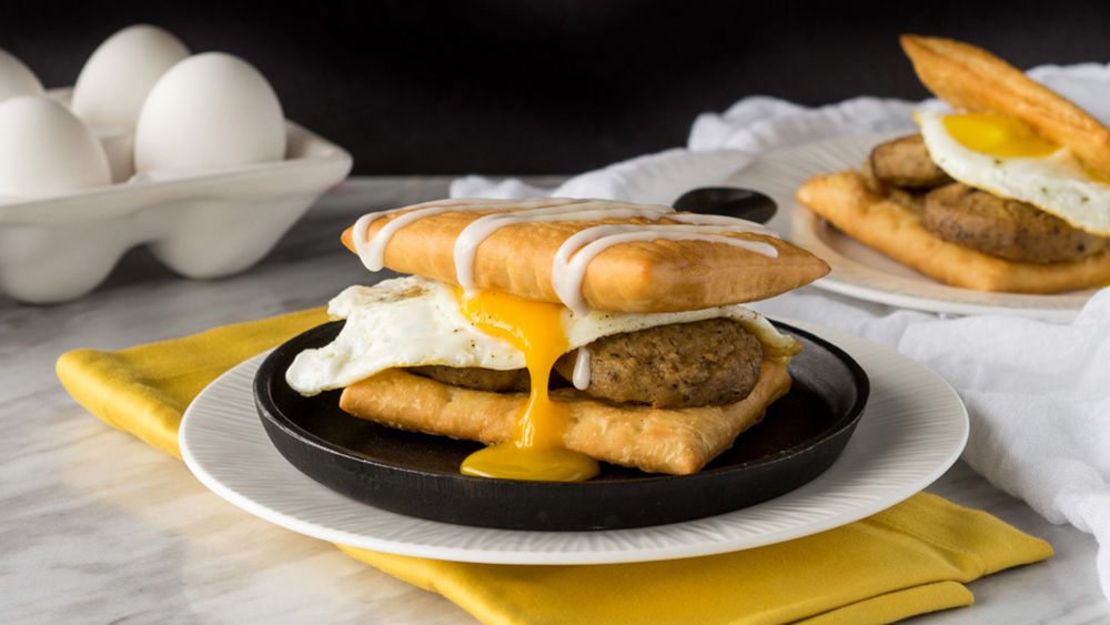 Sausage and Egg Strudel Sandwiches Recipe